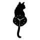 thumbnail image 4 of Tail Swing Reloj De Pared Sala De Estar Moderna Decoración Del Hogar Reloj Silencioso 170x430mm, 4 of 5