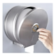 thumbnail image 2 of "Dispensador De Papel Belug Higiénico Acero Inoxidable Con Llave ", 2 of 5
