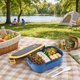 thumbnail image 4 of Caja Bento REGALWOVEN para Adultos, Contenedor de Preparación de Comidas a Prueba de Fugas de Doble Capa con Asa para Trabajo y Viajes Azul, 4 of 6