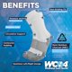 thumbnail image 3 of Calcetines de bienestar OrthoSleeve WC4 para neuropatía diabética unisex, 3 of 6