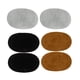 thumbnail image 1 of 3 Pares De Coser En El Codo Ovalado Parches En La Rodilla Jeans Repair Craft Negro Gris Tostado, 1 of 3