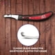 thumbnail image 4 of Cuchillo para pezuñas Equine Care para cuidado equino, para diestros, acero inoxidable J2, 4 of 9