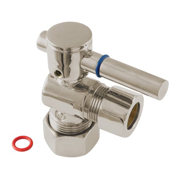 Válvula de Cierre Angular Kingston Brass Concord Níquel Satinado