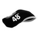 thumbnail image 3 of protector de la cubierta de la cabeza del headcover del hierro del putter del hierro del club de golf 48 grados negros, 3 of 5