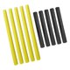 thumbnail image 2 of 10 Piezas De Fundas De Espuma De Poste De Cama Elástica De Repuesto Negro 40 Cm Amarillo 90 Cm, 2 of 5