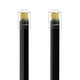 thumbnail image 1 of Necables (2 paquete) RJ12 Cable Cable de teléfono de 6 pies RJ12 6P6C Cableado recto masculino a hombre para que los datos y la voz usen Black - 6 pies, 1 of 2