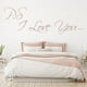 thumbnail image 2 of Decomural P.s I Love You Romantic Movie WS-32389, 2 of 2