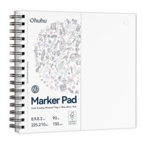 Ohuhu Block Marcadores Anillado Espiral(22.5X21 60Hjs 150G)