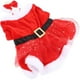 thumbnail image 2 of Ropa Para Mascotas De Papá Noel, Vestido De Navidad Para Mascotas, Falda Para Cachorros, Ropa Para Gatos Calientes, Ropa Para Fiestas Para Mascotas, Para Perros Y Gatos, Rojo, S, 2 of 5