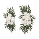 thumbnail image 1 of Guirnalda De Arco De Boda Con Flor De Rosa Artificial, Adorno Para El Hogar, Fiesta, Color Blanco, 2 Uds., 1 of 3
