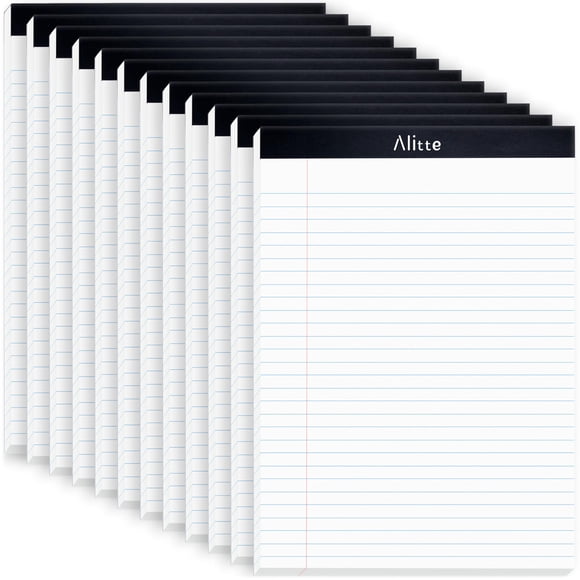 Libretas Legales 21 6 X 27 9 Cm 50 Hojas Paquete De 12