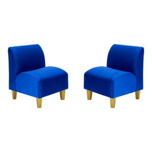 Bodevir - Set Poltrona Soft 1C Felpa 01 Azul Rey