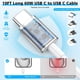 thumbnail image 2 of [Cargador] Cargador de pared rápido USB-C de 20 W de DreemTeam con cable de 3 x 3 m, 2 of 4