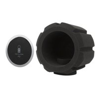 Bothyi - F2 Micrófono Pantalla Esponja Acústica Grabación Filtro De Parabrisas Vocal Negro