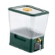 thumbnail image 4 of Contenedor De Almacenamiento De Arroz Con Tapa Organización De Despensa Para El Hogar Y La Cocina Verde, 4 of 5