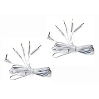 Discount Tens - Cables De Repuesto Para Electroestimulación Tens 3.5Mm A 2Mm Paquete De 2