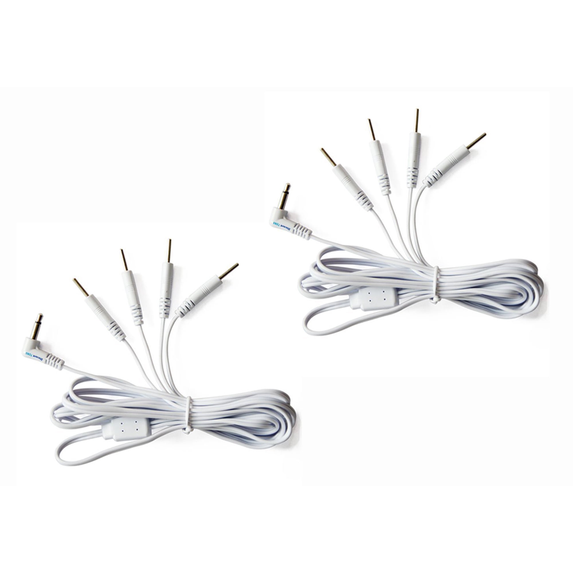 Discount Tens - Cables De Repuesto Para Electroestimulación Tens 3.5mm A 2mm Paquete De 2