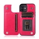 thumbnail image 1 of For IPhone 14 13 12 11 Pro Max XR XS Max SE 2022/2020 7 8 Plus Wallet Case With Card Holder, PU Leather Kickstand Card Slots Case, Double Magnetic Clasp And Durable Shockproof Cover, 1 of 3