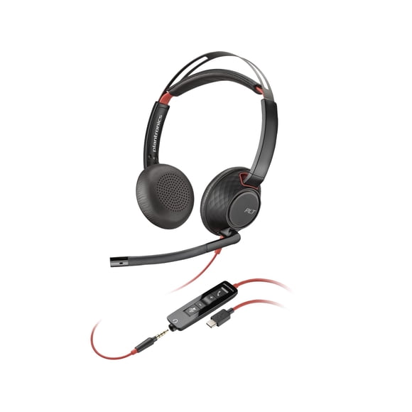 Auriculares estéreo USB-C Plantronics Poly Blackwire 5220