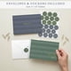 thumbnail image 3 of Hermoso juego de 30 tarjetas de agradecimiento ZICOTO a rayas con sobres, 3 of 9