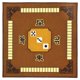 thumbnail image 4 of Mahjongg Mat Antideslizante Mahjong Accesorios Mantel Para Juegos De Escritorio De Cartas Marrón, 4 of 5