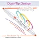thumbnail image 2 of Set De Iluminadores Mildliner De Doble Punta Paquete De 25 Con Funda, 2 of 9