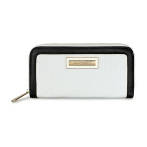 Carven - Billetera Greta Negro-Blanco