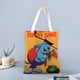 thumbnail image 2 of Deputy Dawg Bolso de tela con estampado de lienzo para mujer, bolsa de compras reutilizable y estética, con cremallera interior, regalo para mujer,40*45cm., 2 of 6