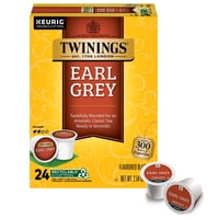 Cápsulas K-Cup Earl Grey Black De Tea Twinings Para Keurig, 24 Unidades