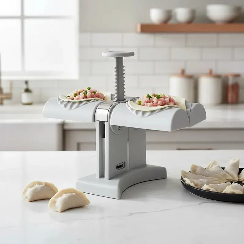 Mp Industries - Prensa Para Empanadas Cocktail Molde Manual Abs Gris Para 2 Unidades