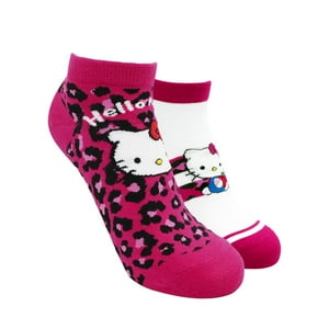 Top - Calcetines Tobilleros Mujer Algodón Pack 2 Hello Kitty C2