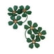 thumbnail image 3 of Pendientes De Flores De Camelia Pendientes Florales Para Ir De Compras Felicitaciones Street Green, 3 of 5