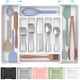 thumbnail image 1 of Organizador de cubiertos Ukeetap, extra grande, ampliable, blanco, 1 of 8