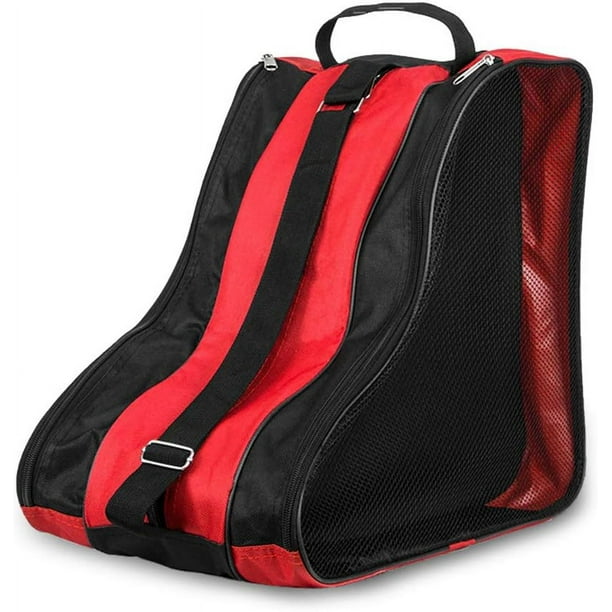Bolsa de transporte transpirable de 3 capas para patines de niños, patines en línea y patines de hielo. Resistente al agua, unisex, para niños y adultos.