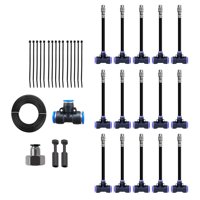 Ioensy - Sistema De Enfriamiento Por Nebulización Señor Exterior Para Riego De Plantas De Paisajismo Exterior Tubería De 15 M Boquilla De 20 Cm