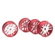 thumbnail image 1 of Juego De Llantas De Metal De 4 Piezas Para WLTOYS K969 K979 K989 1/128 RC Car Red, 1 of 5