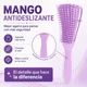 thumbnail image 3 of Cepillo Cabello Rizado Desenreda Fácil Cerdas Fucsia, 3 of 3