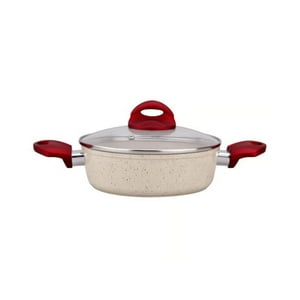 Olla Arrocera Marmoleada 26Cm 4800Ml Antiadherente Arte Andino
