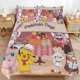 thumbnail image 2 of Comforter Set Queen Size Lovely Pokemon Days Set with 2 Pillowcases for All SeasonsBedding Set 3pcs for Kids Boys Girls Bedroom Decor Bed Sheets, 2 of 5