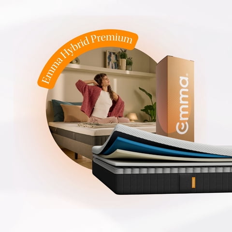 Colchón Emma Hybrid Premium 1 Plaza