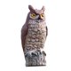 thumbnail image 2 of ABS Fake Owl Outdoor Pest Bird Ardillas Repelente De Plagas Para Mantener A Los Pájaros Alejados, 2 of 5