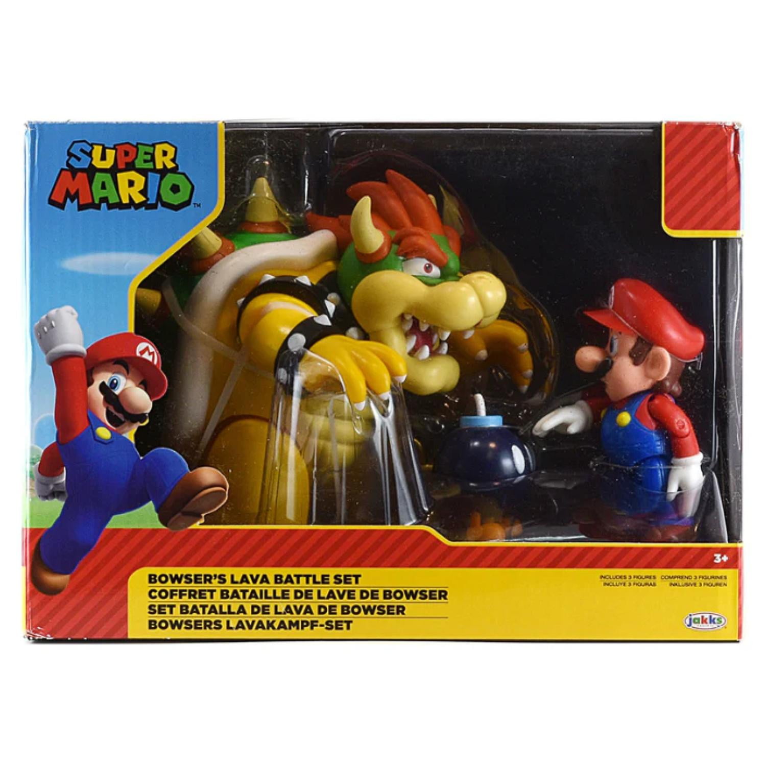 Genérico - Juguete Figuras Super Mario Y Bowsers Batalla De Castillo