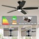 thumbnail image 3 of Ventilador de techo FANSHAIN 132 cm con luz y control remoto, 3 of 7