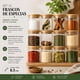 thumbnail image 5 of Set 12 Frascos de Especias Condimentos Con Tapa Bambu Cocina, 5 of 10