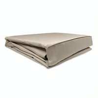 Zahr - Juego De Sábanas Marina Lisa 1.5 Plazas Gris Claro