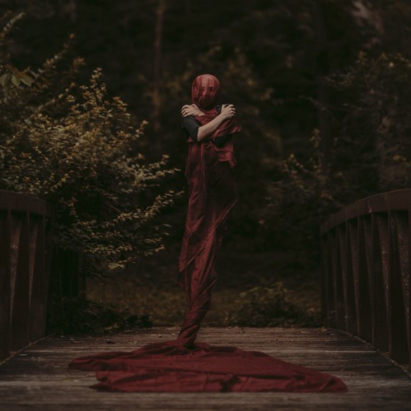 Vinilo Bad Omens color rojo
