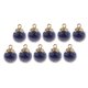 thumbnail image 5 of 10 piezas de cristal bola de cristal encantos brillante Rhinestone joyería colgante Royalblue, 5 of 5
