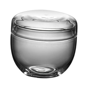 Genérico - Dispensador De Té De Vidrio Con Bote De Té Con Tapa Para Refrigerador De Oficina De Encimera Pequeño