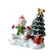 thumbnail image 3 of Estatua Navideña Muñeco De Nieve Árbol Decoración Navideña Para Estantería Mesa, 3 of 3