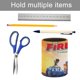 thumbnail image 5 of Firebuds-theme Cylinder Pen Holder Pencil Organizer with Flannel Lining PVC Leather Material Cardboard Base for study work 10*8CM, 5 of 6